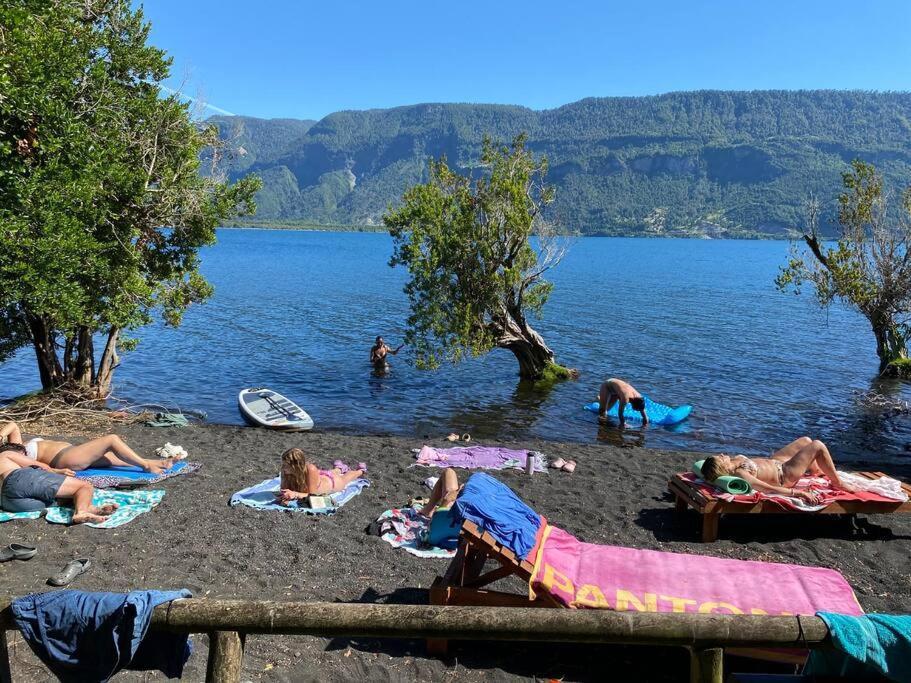 Gran Casa Orilla Playa,12 Personas,5 Dormitorios Coñaripe Dış mekan fotoğraf